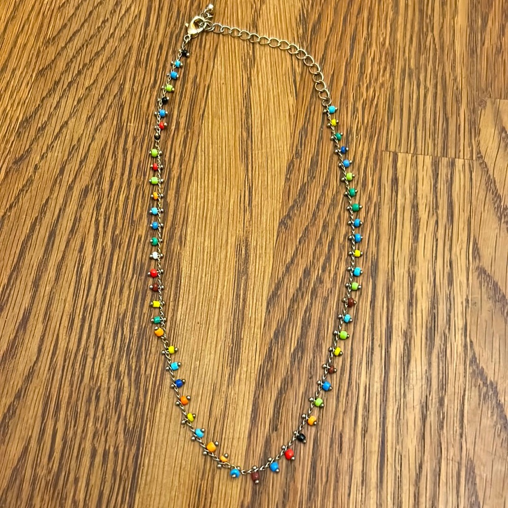 Choker - Colorful Tiny Beads
